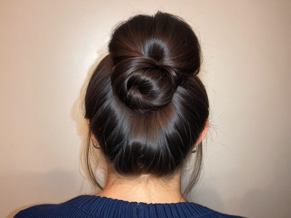Low Bun with Extensions