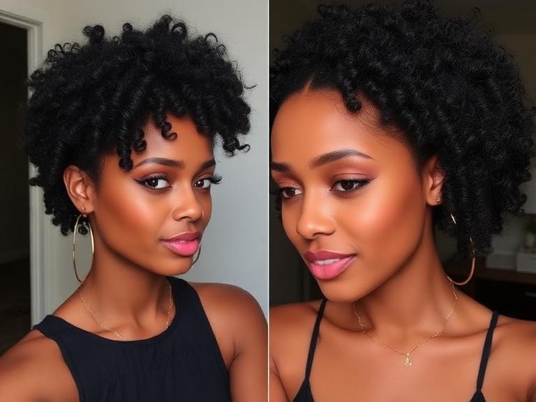Wash-and-Go Natural Curls