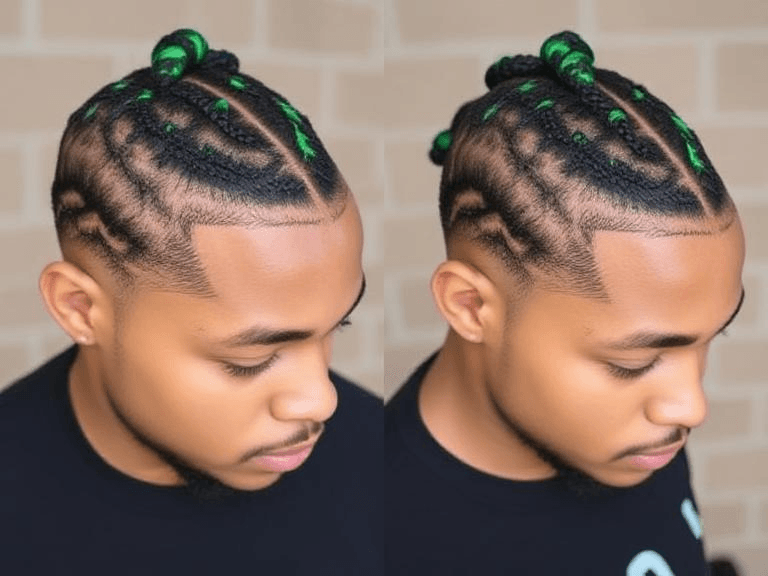 Watermelon Braids Cornrow Designs for Men
