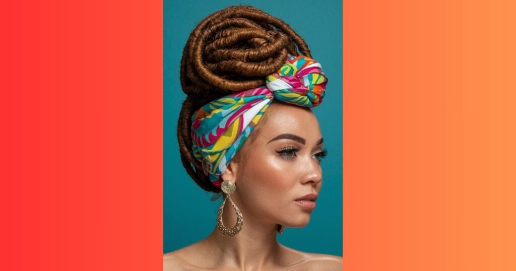 springy afro twist styles