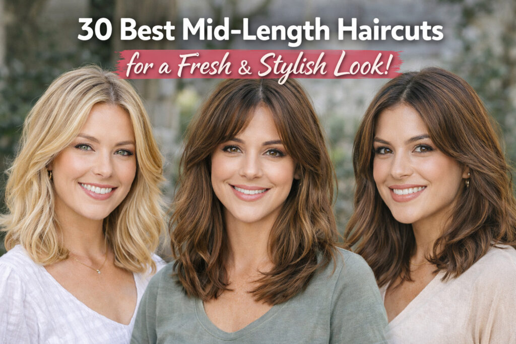 mid length haircuts