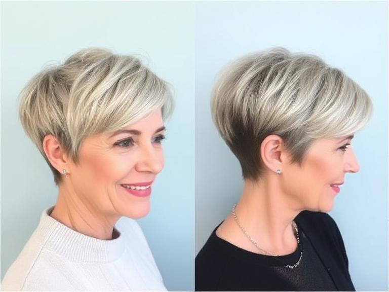 Classic Pixie Haircuts for women over 50