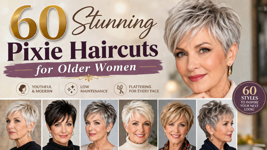 Pixie Haircuts for Older Women