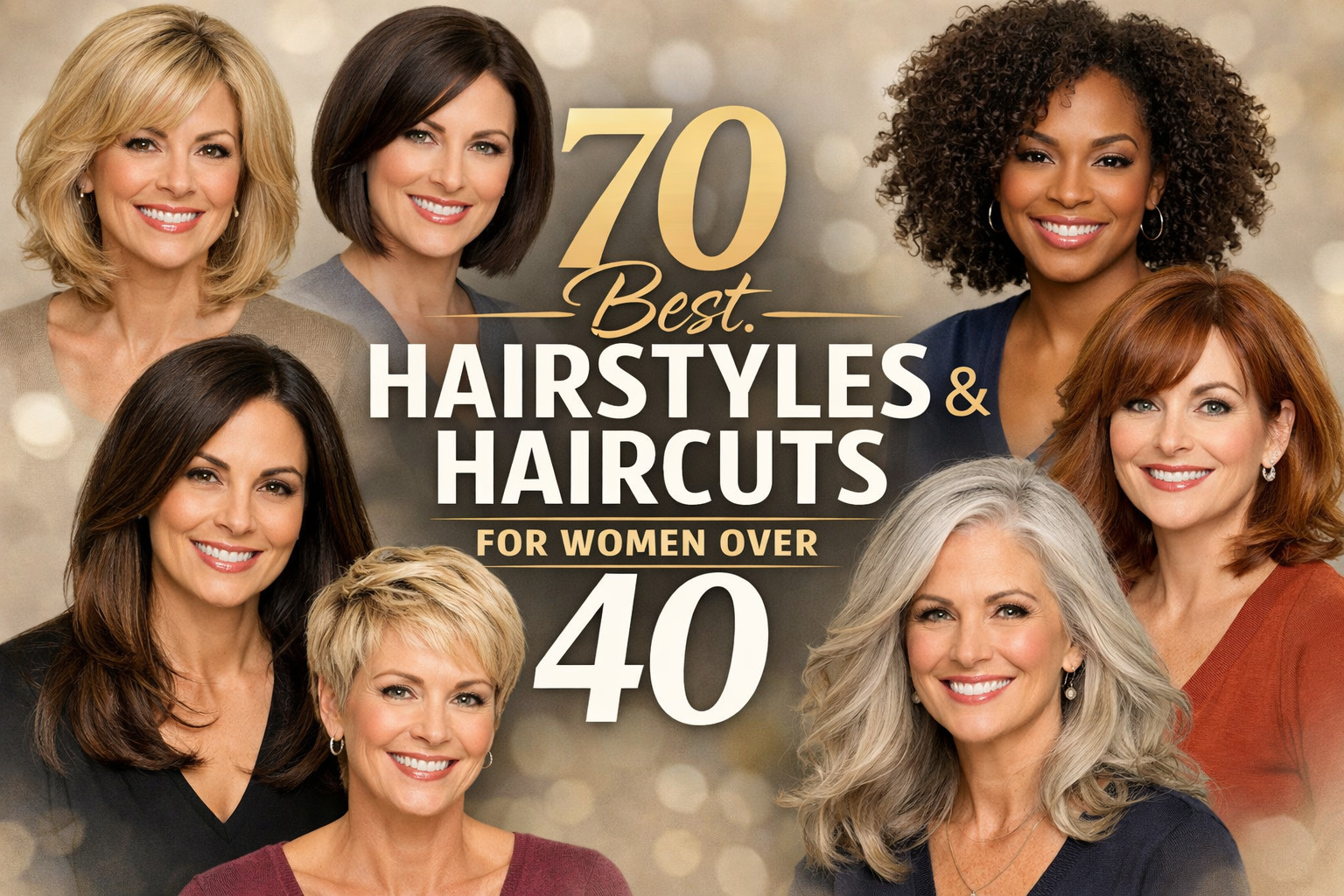 Haircuts for Women Over 40