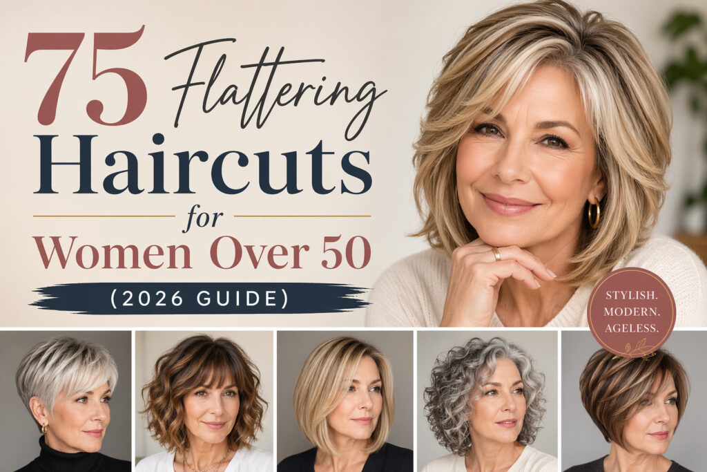 Flattering Haircuts for Women Over 50