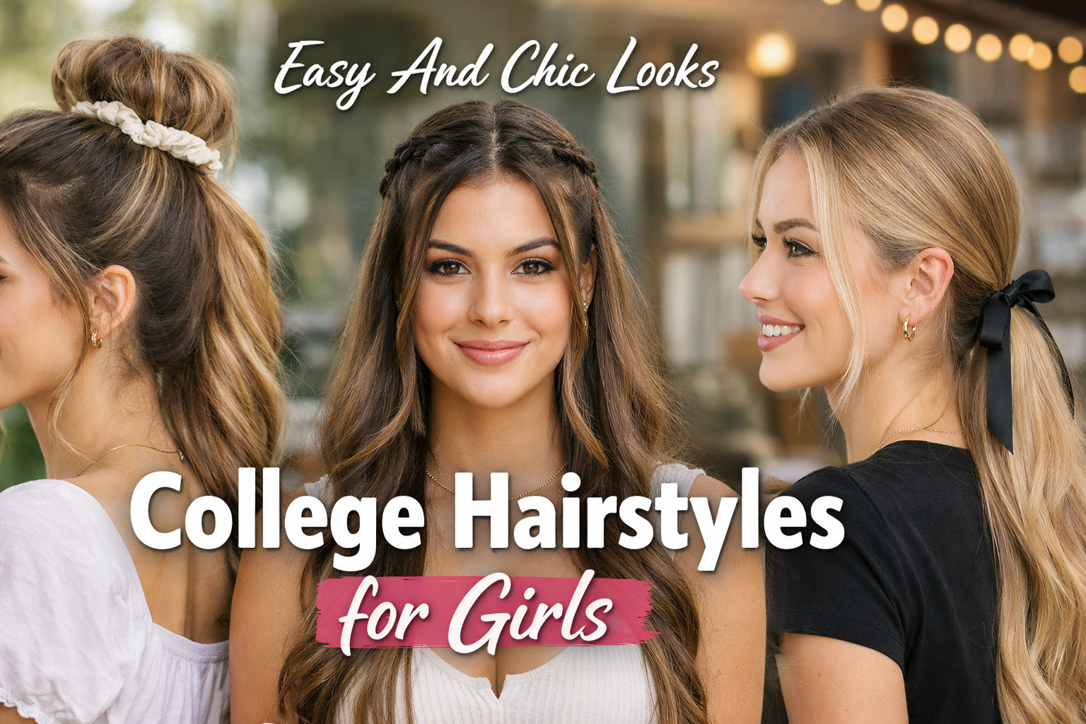 College Hairstyles for Girls