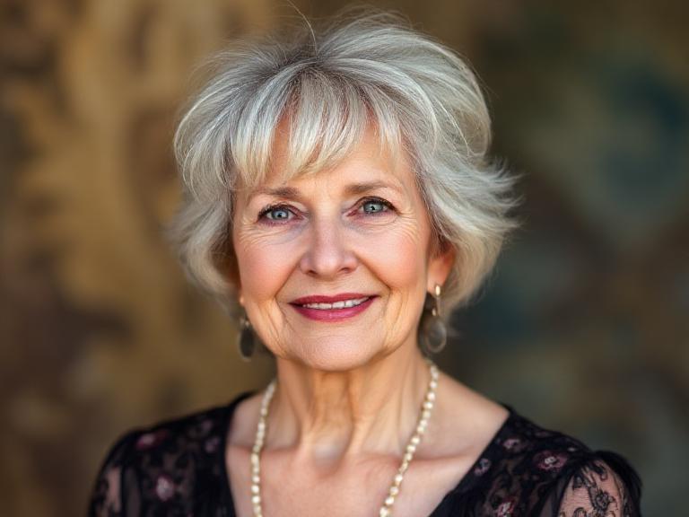 Feathered Pixie for women over 50