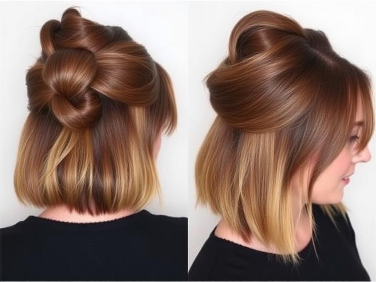 Half-Up Top Knot
