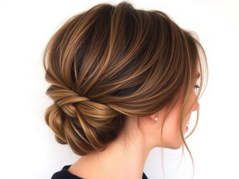 Messy Low Bun
