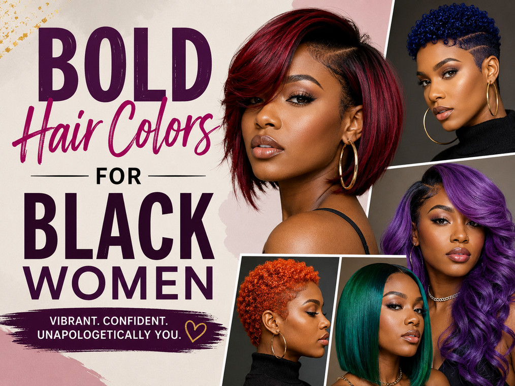 Bold Hair Colors for Black Women