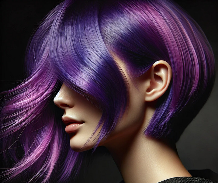 Bold Purple & Violet Hues color