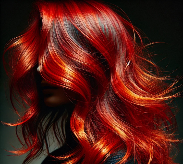 Fiery Red Tones color