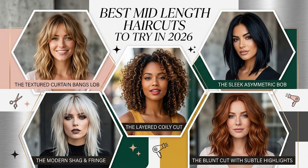 Best Mid Length Haircuts