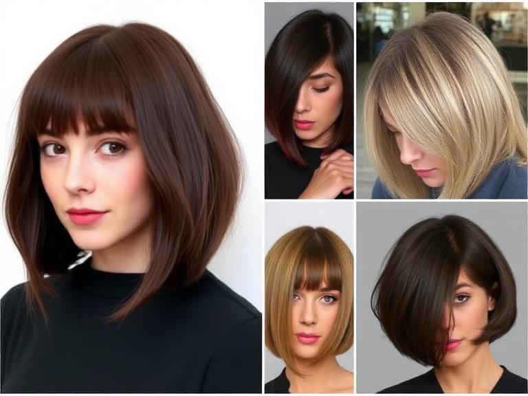 Bob Hairstyles for Long Face