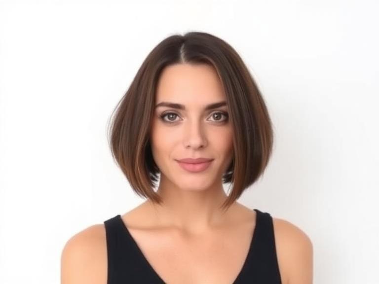 Bob Hairstyles for Oval Face