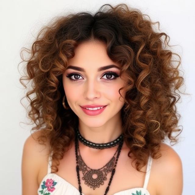 Bohemian Curly Hairstyles