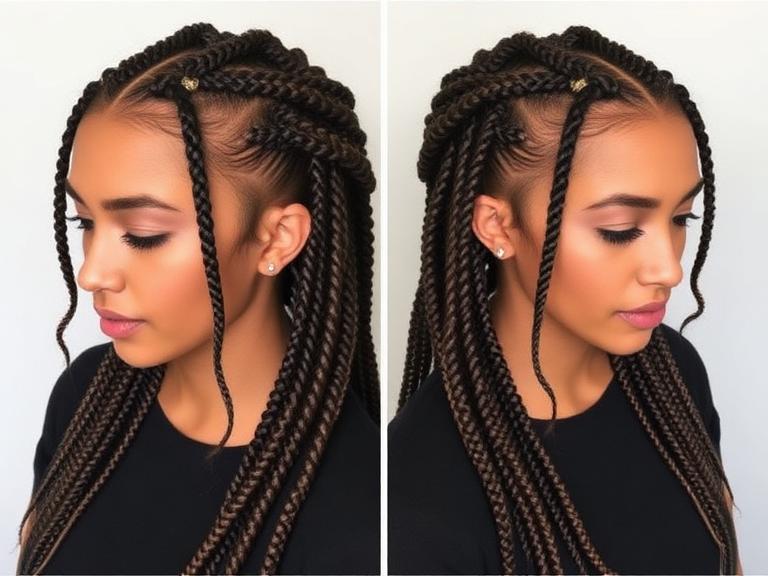 Braided medium styles