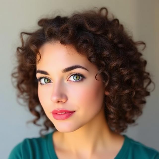 Curly Hairstyles for Oval Faces