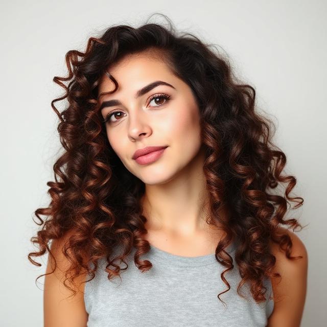 Defined Ringlets curly hair