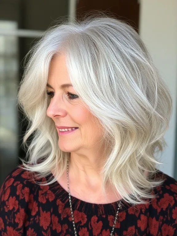 Medium Hairstyles for Women Over 60