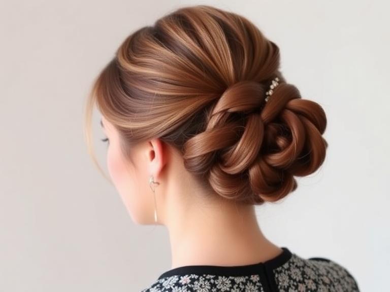 Formal Updos for long hair