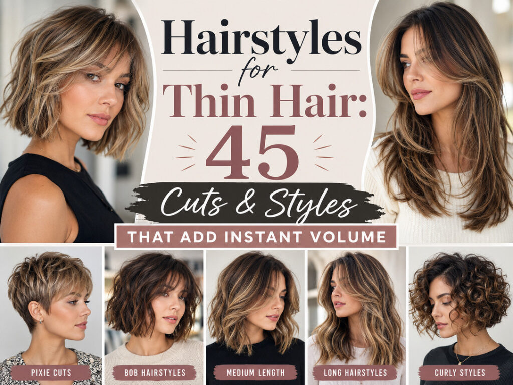 Hairstyles for Thin Hair