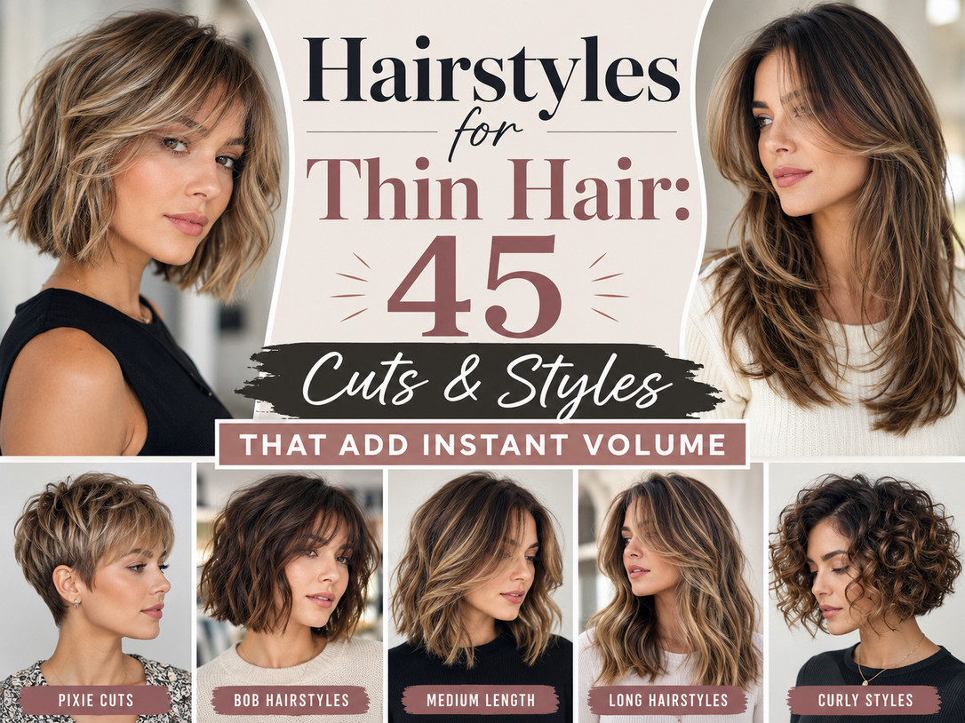 Hairstyles for Thin Hair