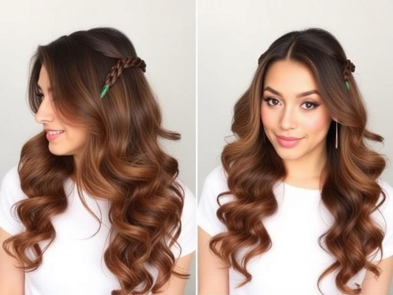 Heatless curling rods Long Hairstyles