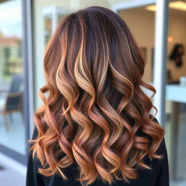 Long Layered Curls