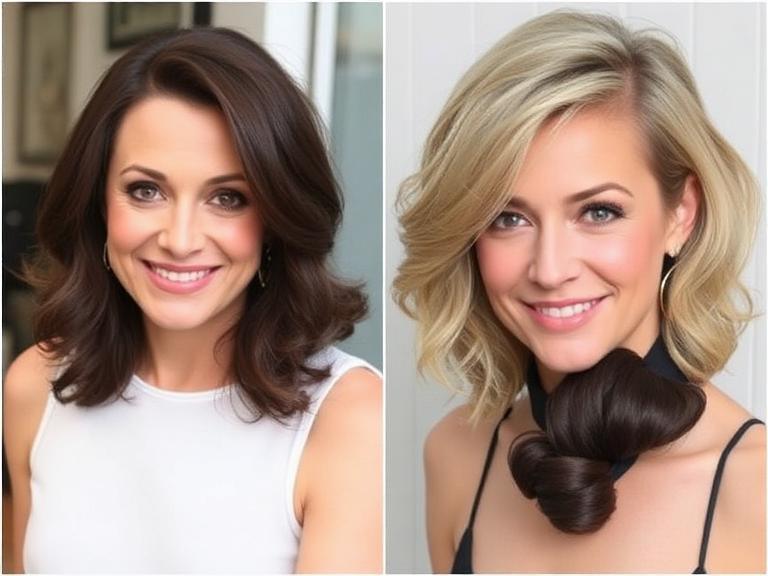 Medium Hairstyles for Women Over 40