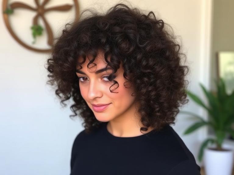 Medium-Length Hairstyles for Curly Hair