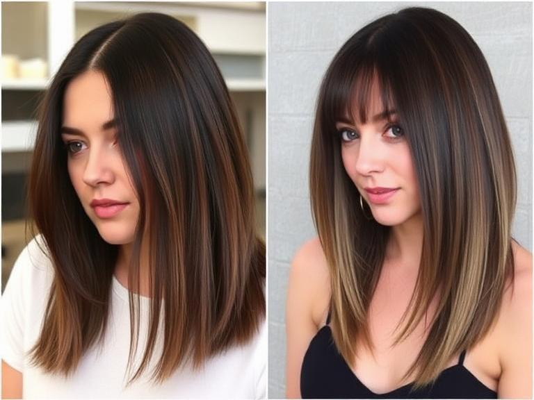 Medium-Length Hairstyles for Straight Hair