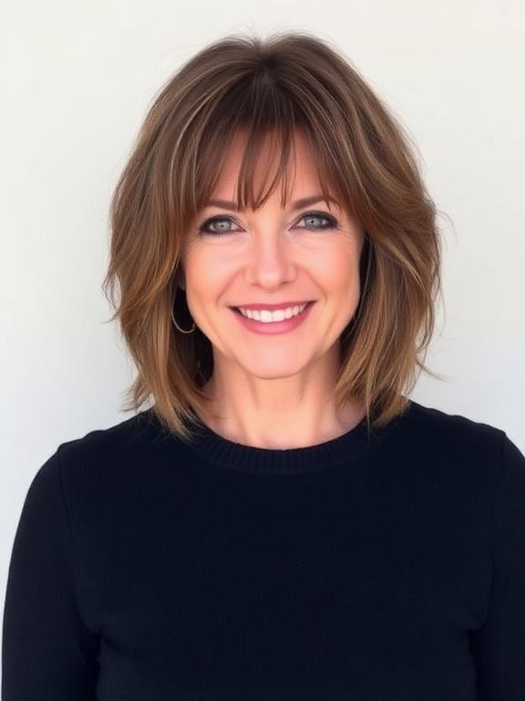 Medium Hairstyles for Women Over 50