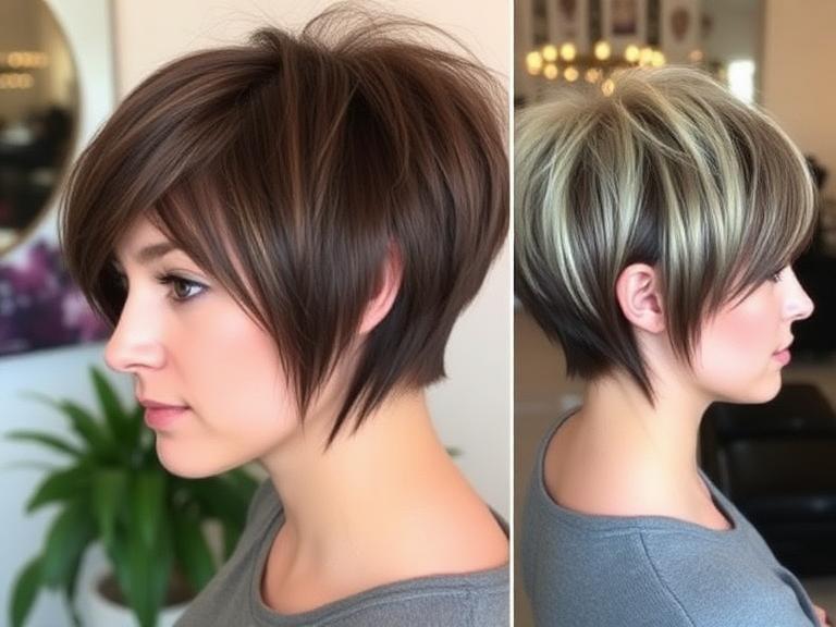 Short Shag Haircut