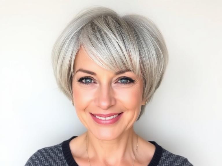 Bob Hairstyles for Women Over 60