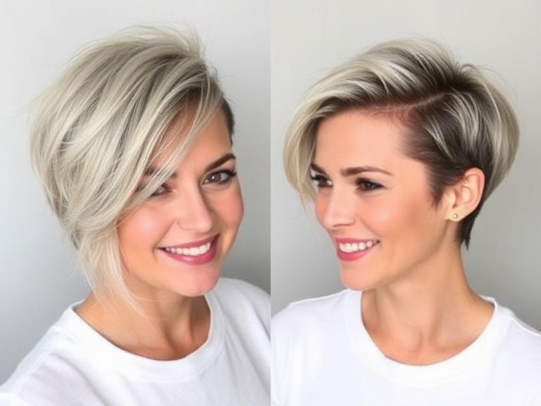 Wash-and-Wear Short Hairstyle