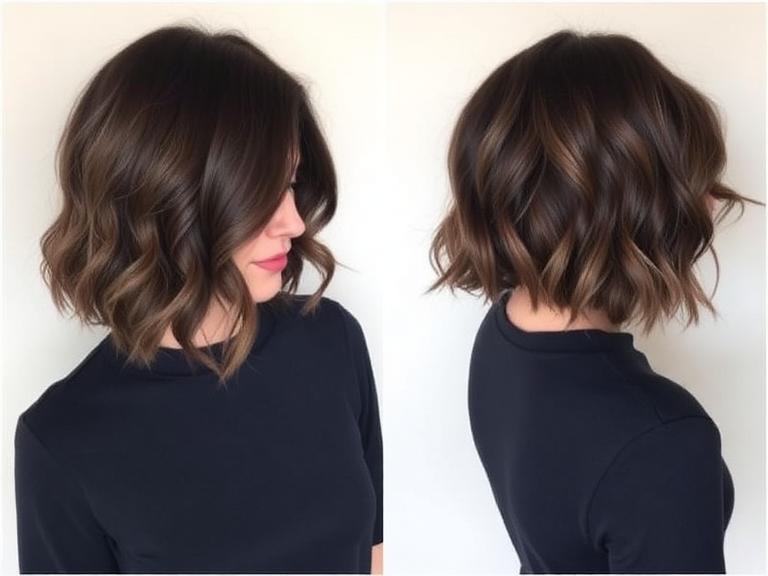 Wavy Bob Hairstyles