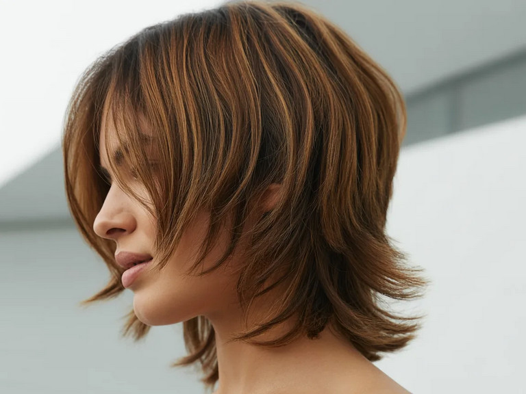 Wolf Cut for Medium Hair