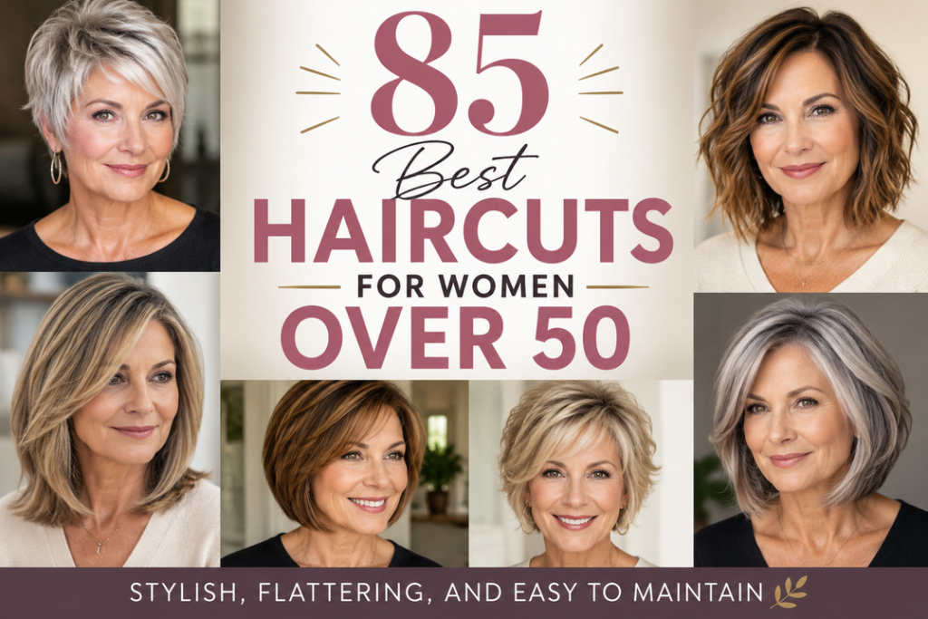 Best Haircuts for Women Over 50