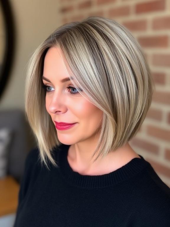 Classic Flip medium Bob for women over 60