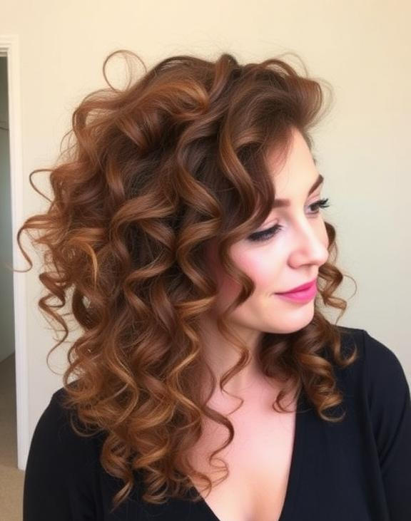 Easy Wash-and-Go Curly Hairstyle