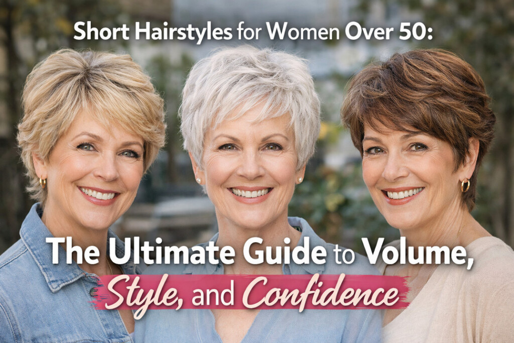 short hairstyles for women over 50