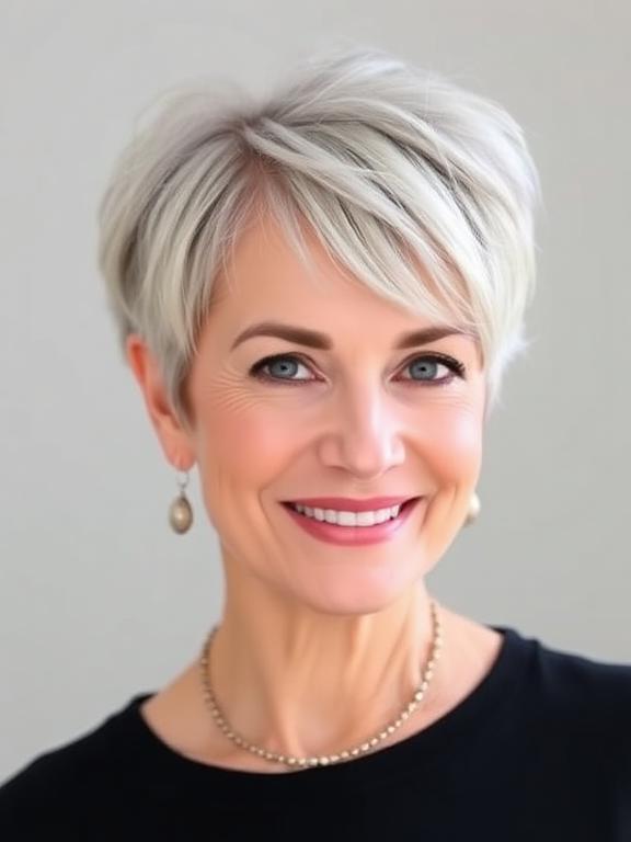 Pixie with Micro-Bangs