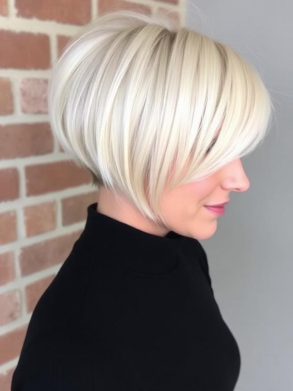 Short pixie bob haircut for women