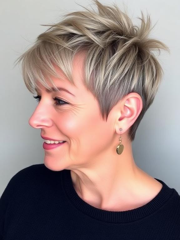 Spiky Pixie for a Playful Edge