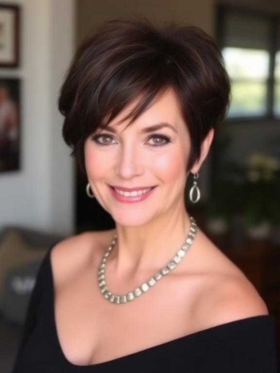 Classic Cropped Pixie haircuts