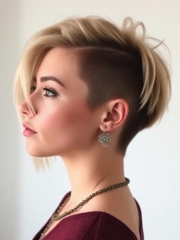 Wolf Cut hairstyle for thin hair