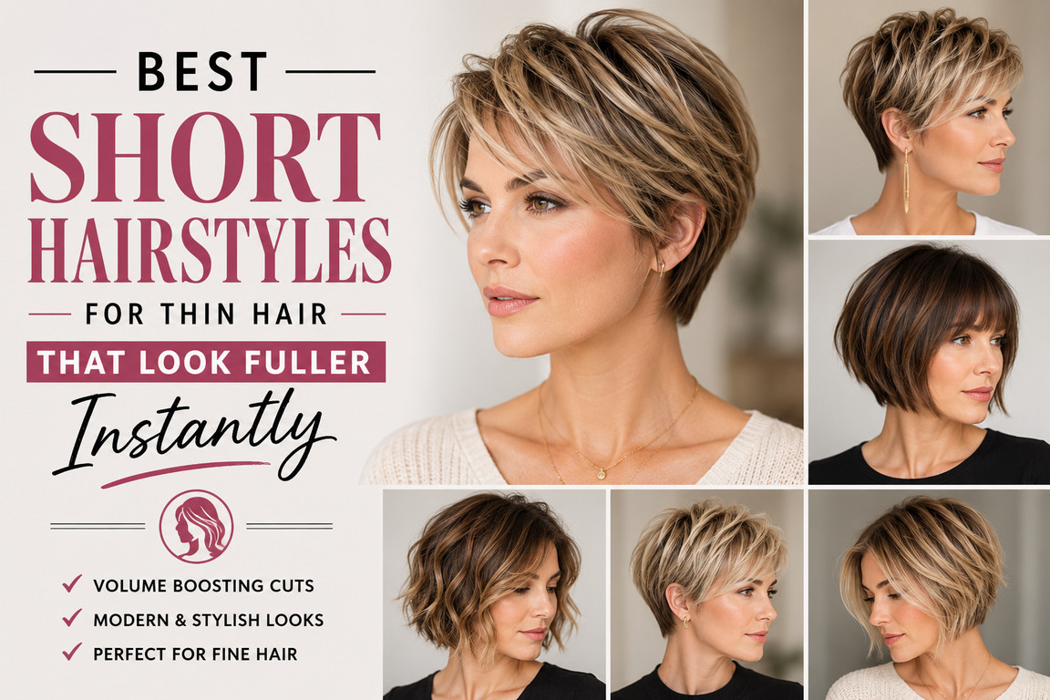 Best Short Hairstyles for Thin Hair
