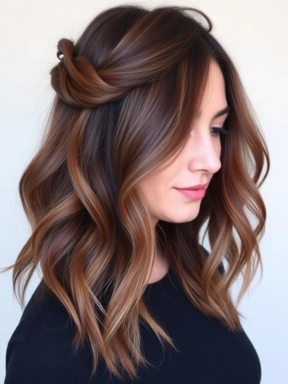 Half-Up Half-Down Hairstyle