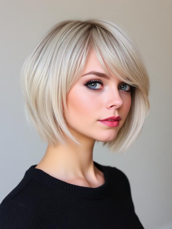Micro Bob with Side Tuck